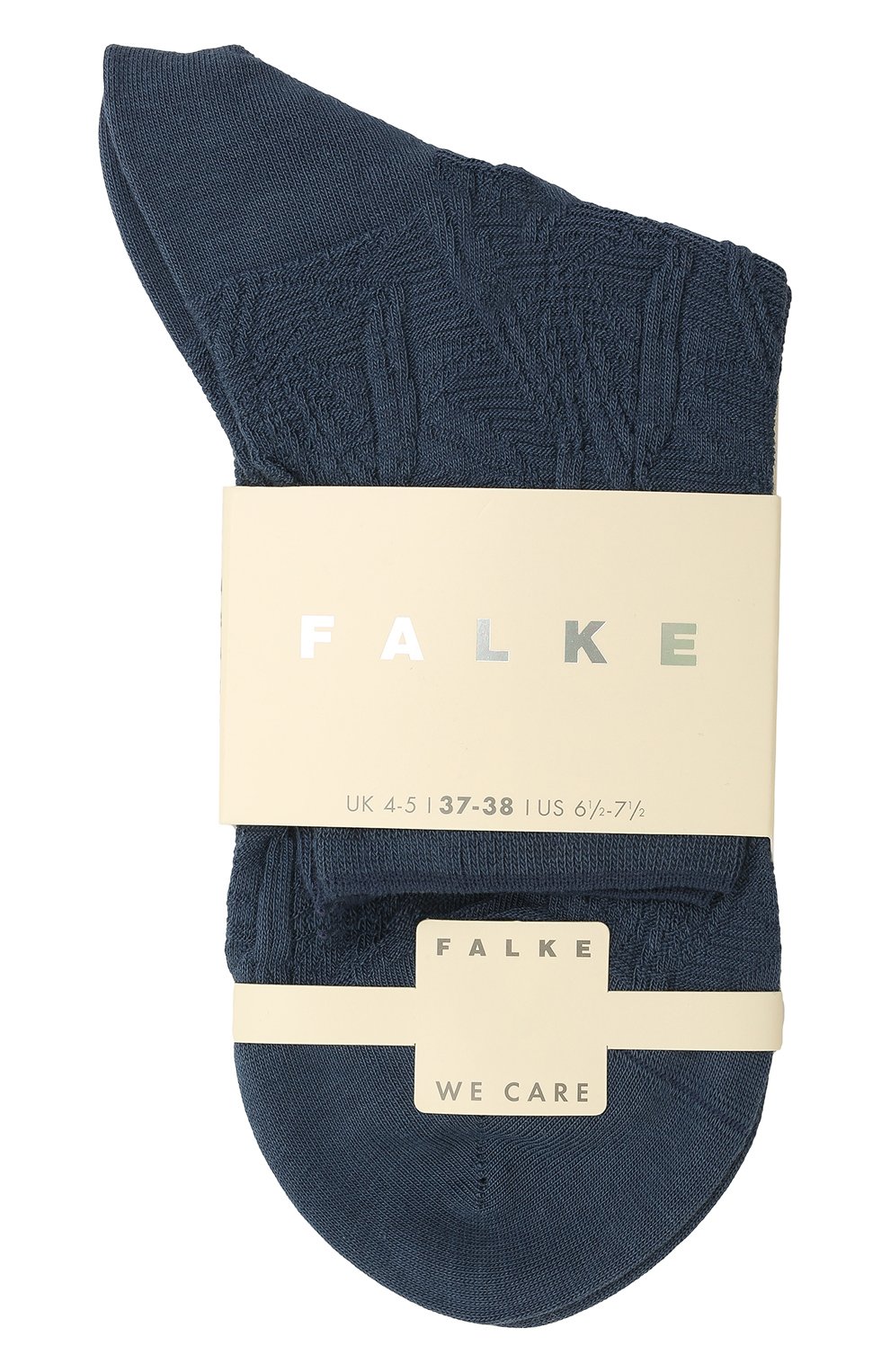 Хлопковые носки FALKE темно-серого цвета по цене 3080 руб., арт. 46389, фото 1 Хлопковые носки FALKE, арт. 46389, фото 1