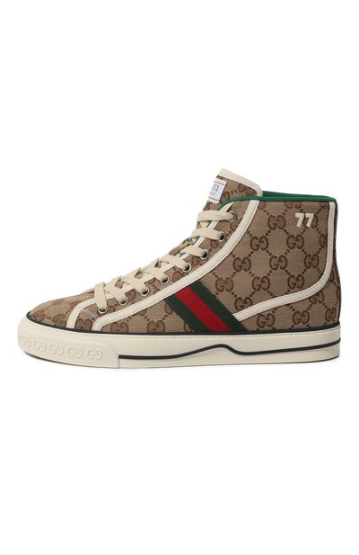 Текстильные кеды tennis 1977 GUCCI, арт. 627838 HVK70, фото 4