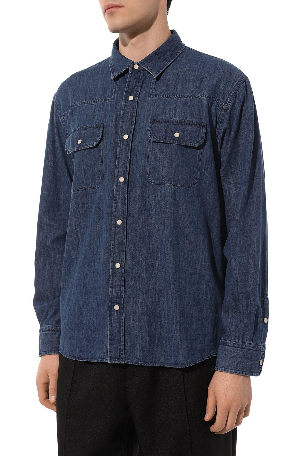 Джинсовая рубашка ZEGNA, арт. UCX12A6/STT3, фото 3