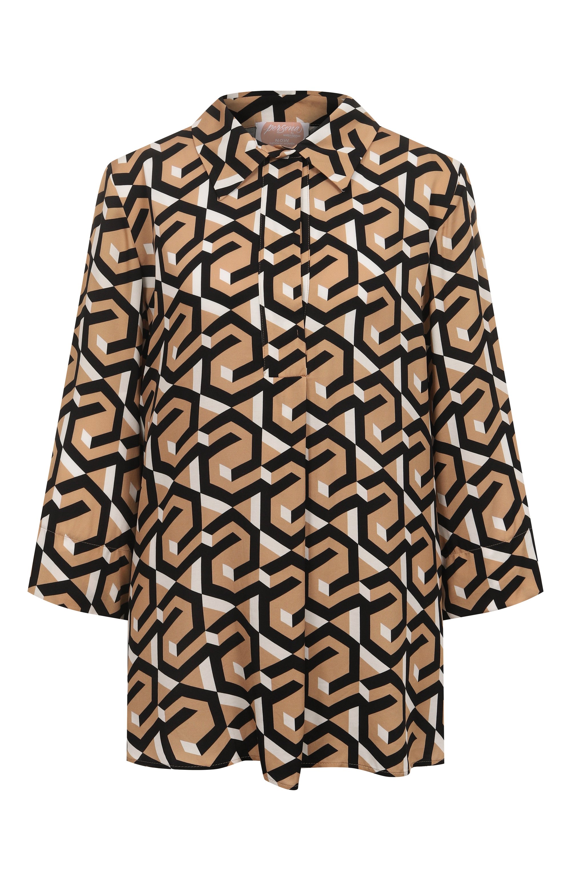 Блузка из вискозы PERSONA BY MARINA RINALDI, арт. PACCHE, фото 1