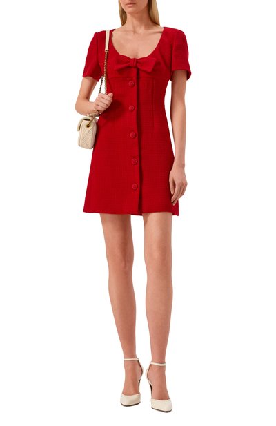 Твидовое платье VALENTINO, арт. 7B0VAH30/90Y, фото 2