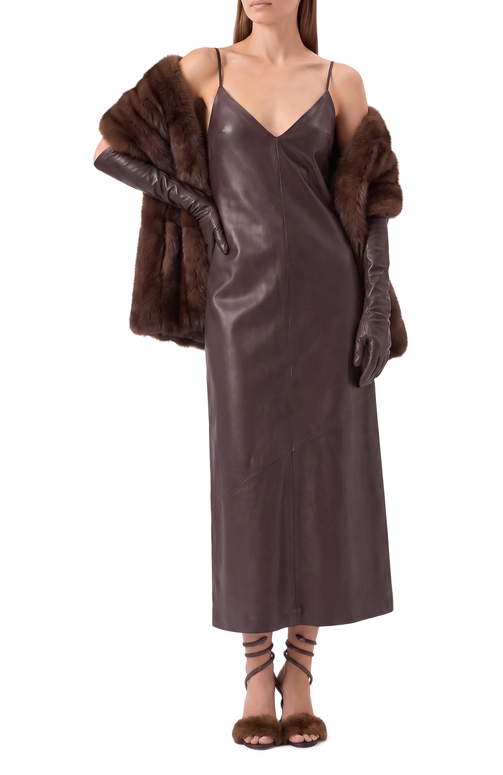Комбинированные босоножки rene caovilla for mvst MVST, арт. C12933/RS06, фото 3