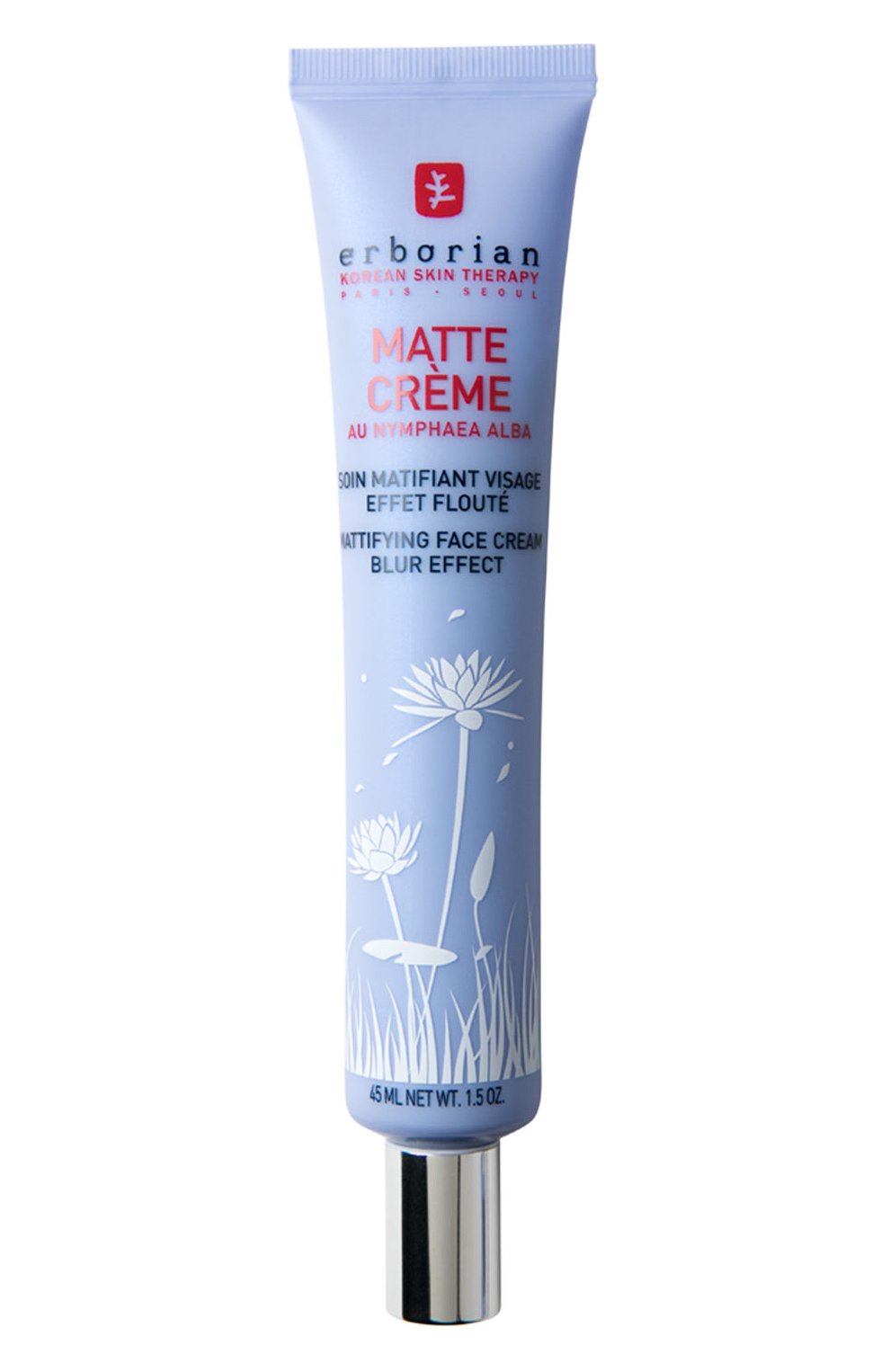 Матирующий крем для лица matte crème (45ml) ERBORIAN бесцветного цвета по цене 5390 руб., арт. 783667, фото 1 Матирующий крем для лица matte crème (45ml) ERBORIAN, арт. 783667, фото 1
