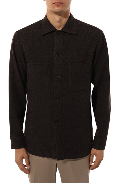 Шерстяная куртка-рубашка STEFANO RICCI, арт. SP007097/WC005R, фото 3