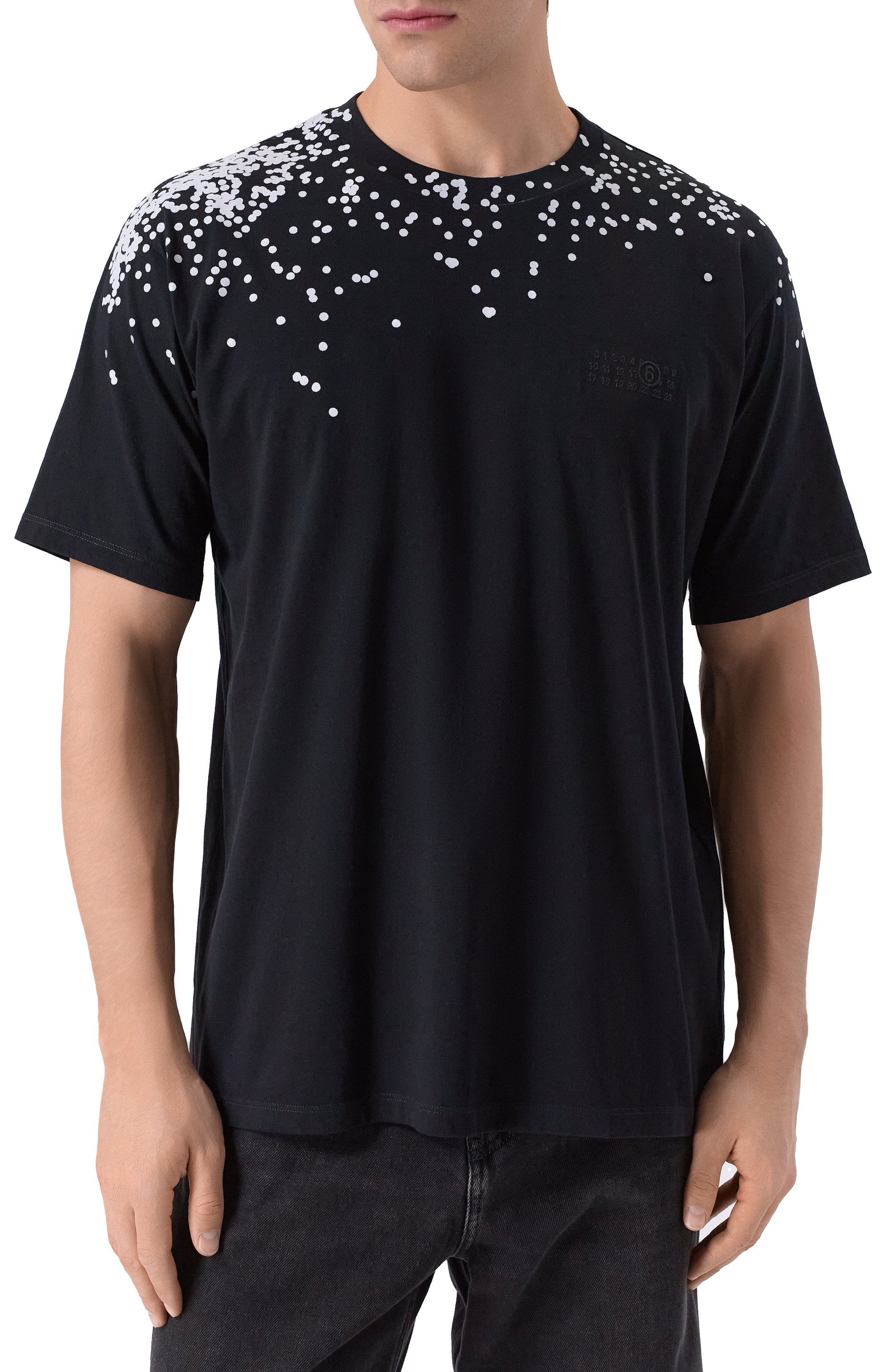 Хлопковая футболка MM6, арт. SH2GC0034/M20048, фото 3