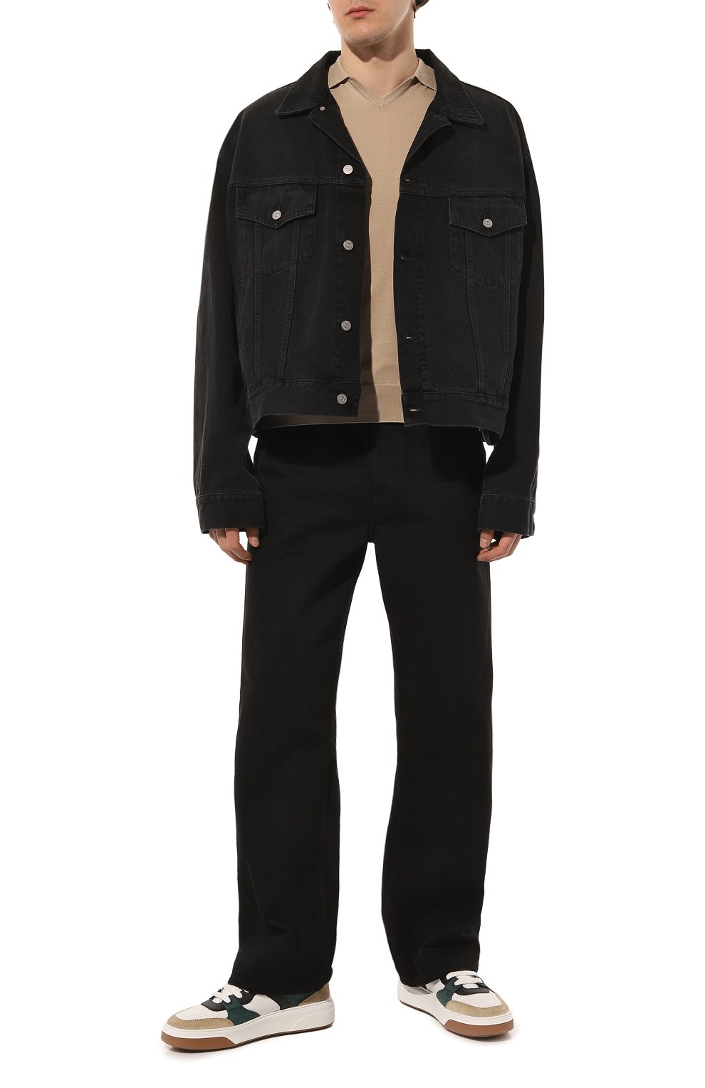 Кожаные кеды bumper DSQUARED2, арт. SNM0298 01504841, фото 2