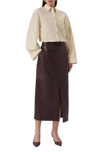 Кожаная юбка MVST, арт. 23177/36-44, фото 2