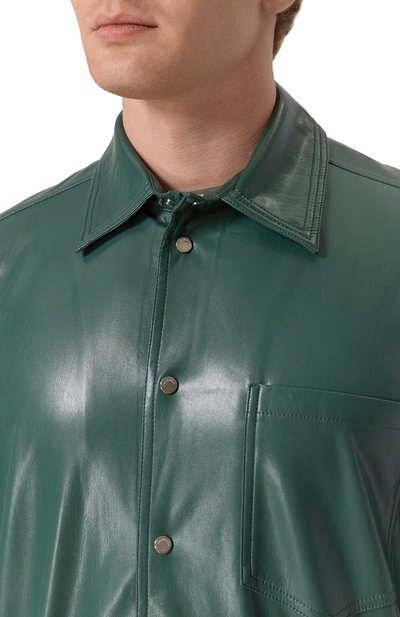 Рубашка из экокожи NANUSHKA, арт. NM25RSTP02267, фото 5