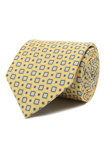 Мужской шелковый галстук CORNELIANI, арт. 87U390-1120334/00