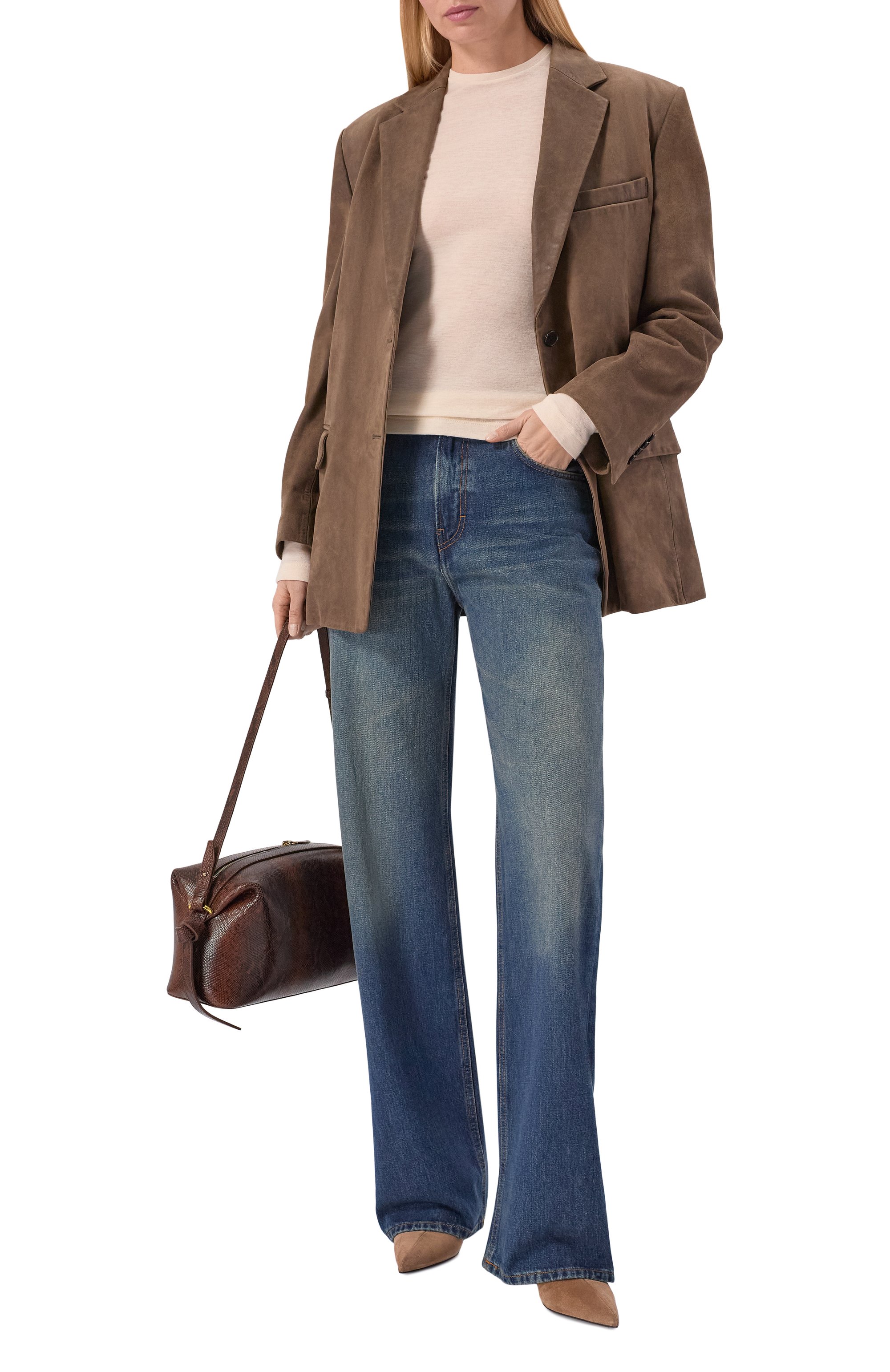 Замшевые ботильоны FABI, арт. FD9167/CAM0SCI0NE, фото 3