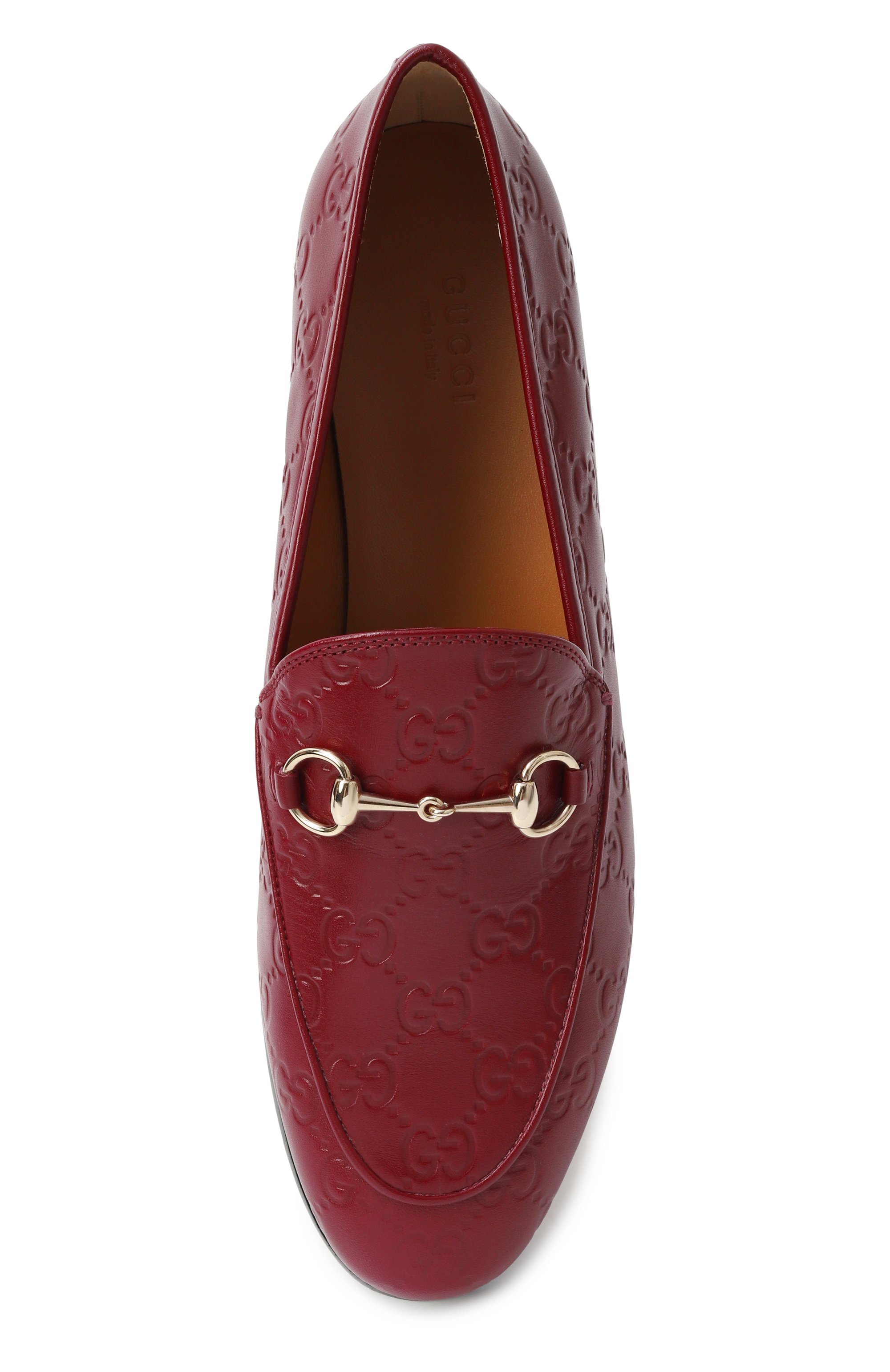 Кожаные лоферы jordaan GUCCI, арт. 786016/AAD6S, фото 6