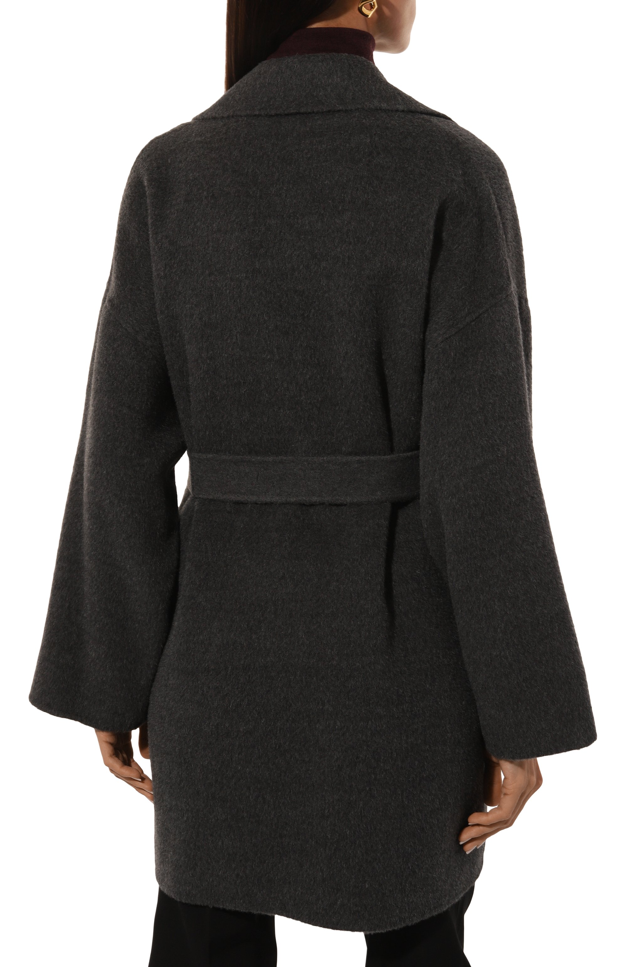 Шерстяное полупальто WEEKEND MAX MARA, арт. NELLA, фото 4