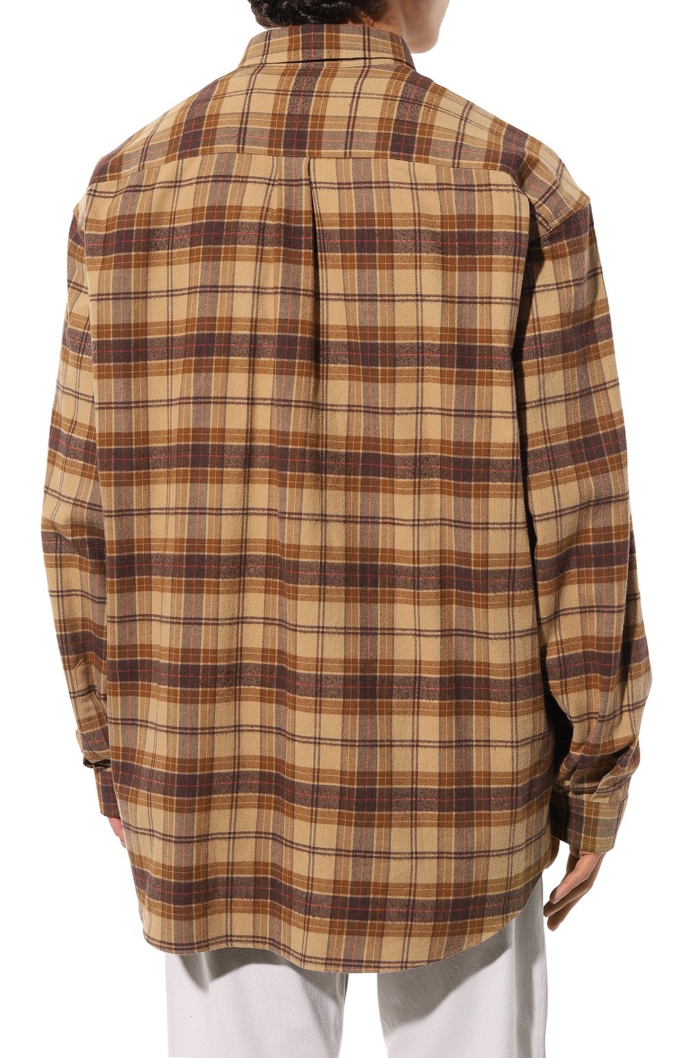 Хлопковая рубашка GUCCI, арт. 629755 Z8AK2, фото 4