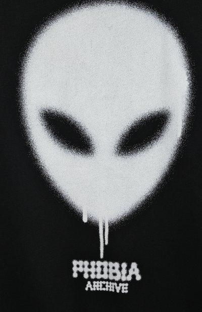 Хлопковое худи PHOBIA ARCHIVE, арт. PHK00600, фото 3