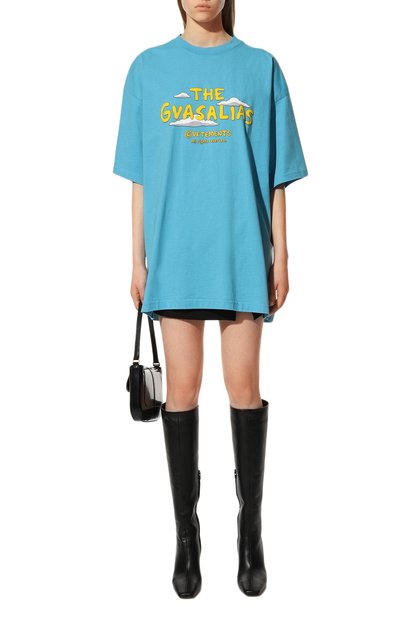 Хлопковая футболка VETEMENTS, арт. UA53TR260S, фото 2