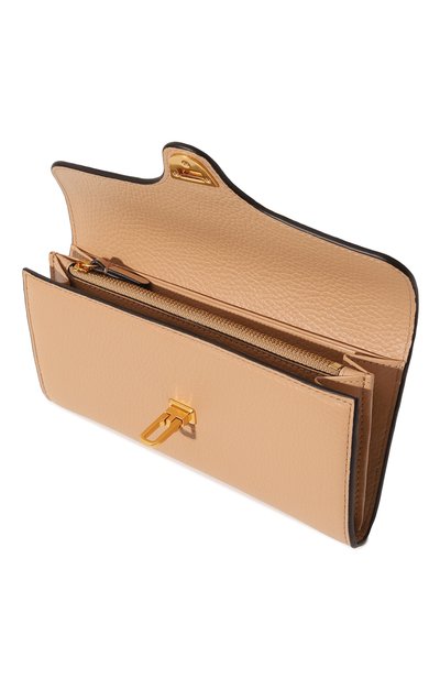 Кожаный кошелек COCCINELLE бежевого цвета по цене 16500 руб., арт. E2 MF6 11 03 01, фото 3 Кожаный кошелек COCCINELLE, арт. E2 MF6 11 03 01, фото 3