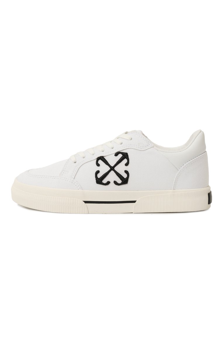 Текстильные кеды new low vulcanized OFF-WHITE, арт. 0MIA293S24FAB001, фото 1