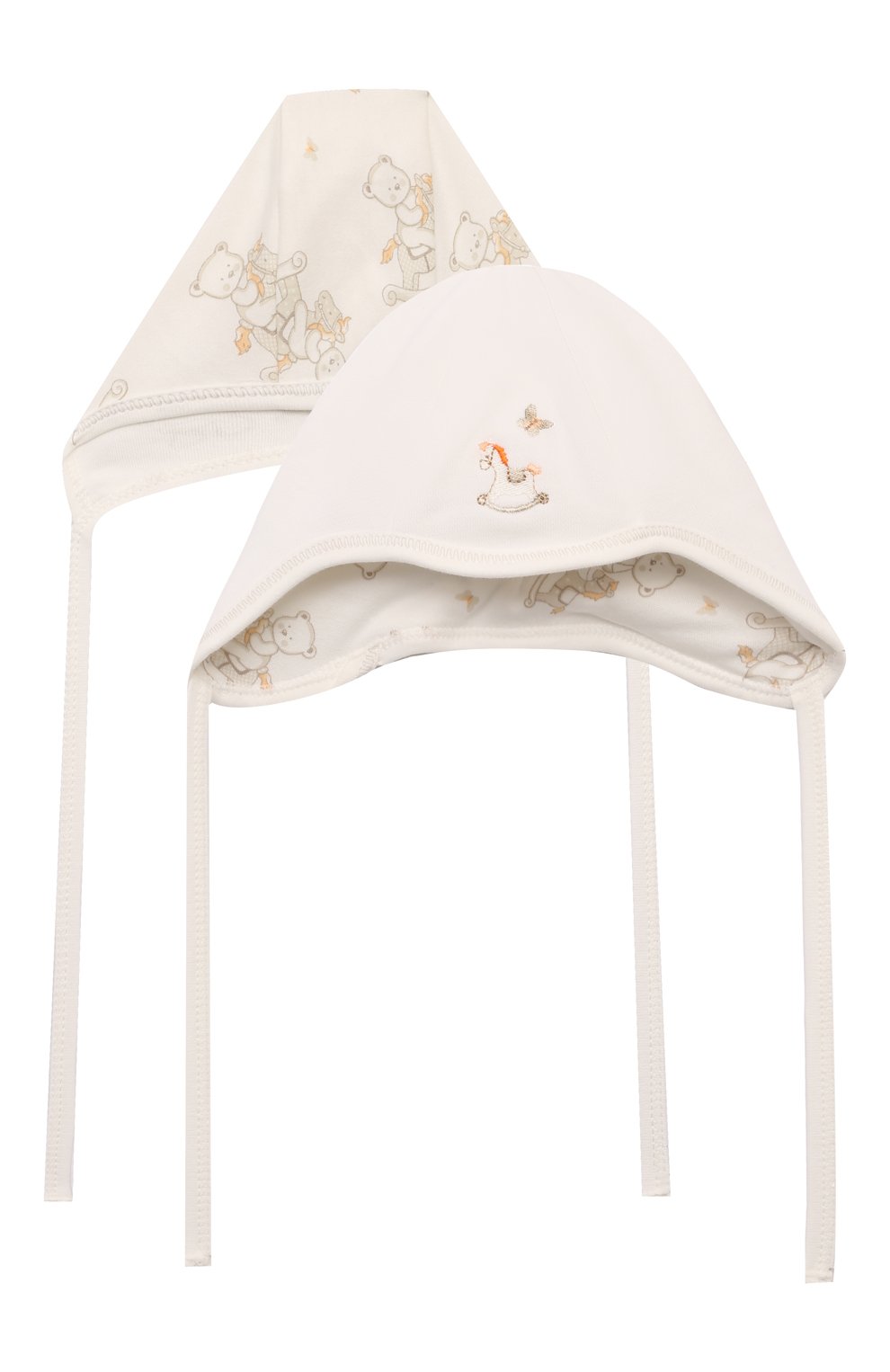 Пуховый комплект на выписку CHEPE светло-бежевого цвета по цене 25600 руб., арт. 391177, фото 4 Пуховый комплект на выписку CHEPE, арт. 391177, фото 4