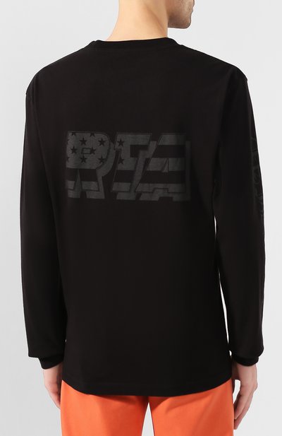 Хлопковый лонгслив RTA, арт. MH994-49ADBK, фото 4