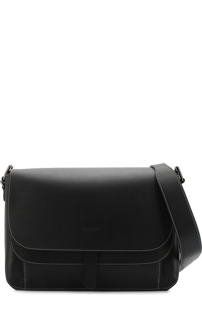 Кожаный мессенджер с клапаном GIORGIO ARMANI, арт. Y2M193/YDI5J, фото 5