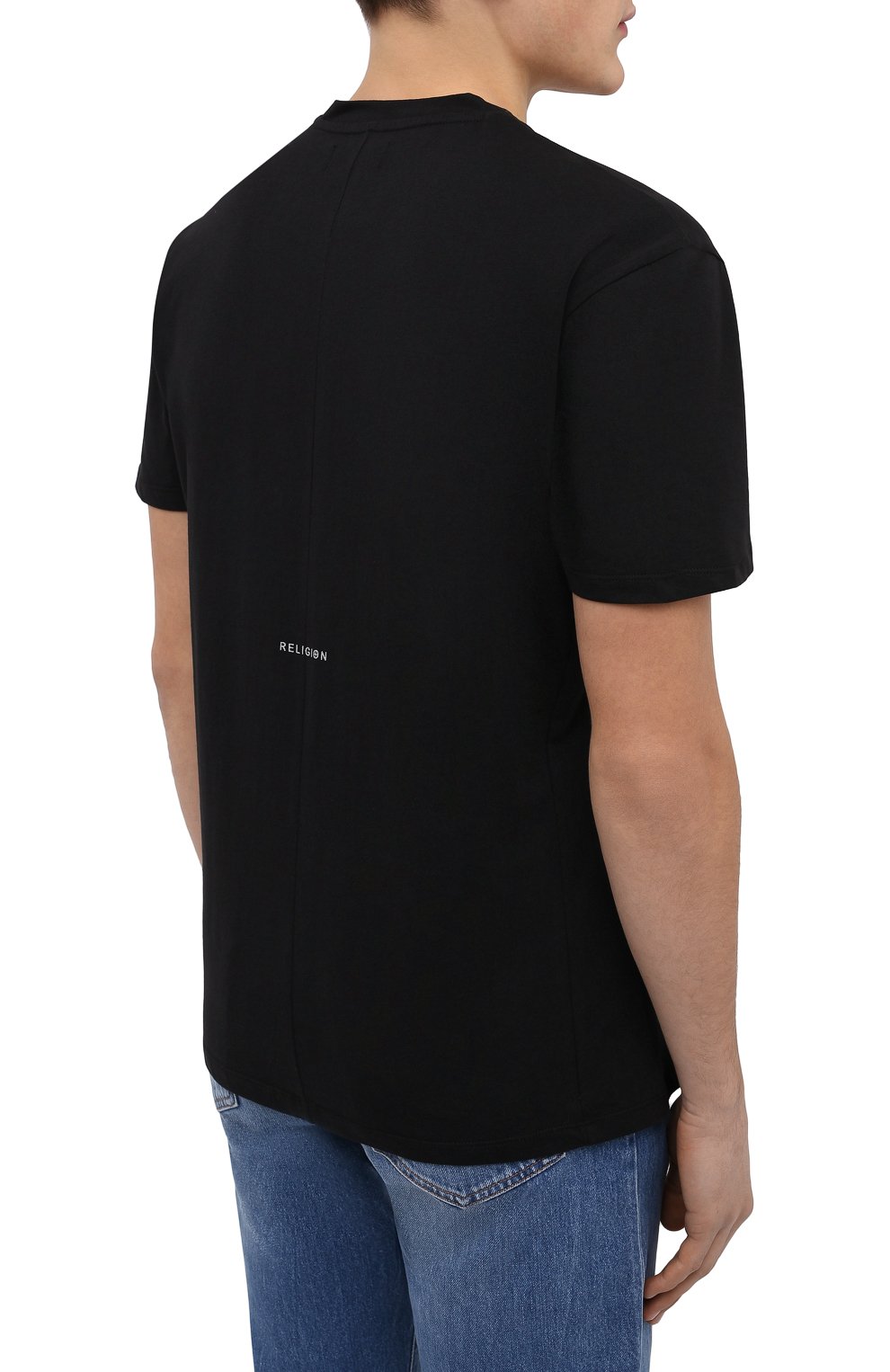 Хлопковая футболка RELIGION, арт. 31TDAN96, фото 4