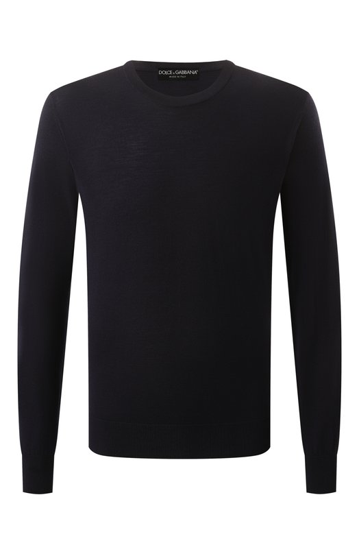 Шерстяной джемпер Dolce & Gabbana GXX02T/JCVZS Синий GXX02T/JCVZS