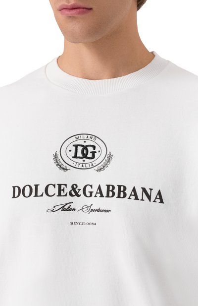 Хлопковый свитшот DOLCE & GABBANA, арт. G9AHSZ/G7PBF, фото 5