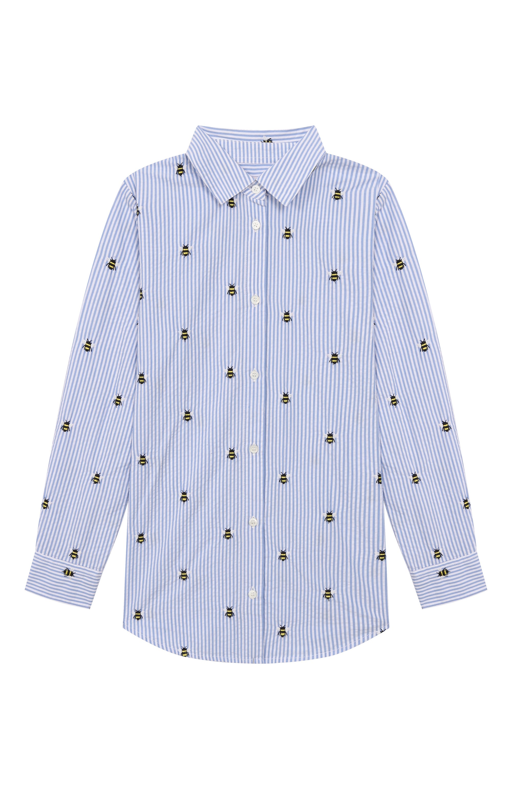 Хлопковая рубашка MC2 SAINT BARTH, арт. STBK MINI BRIGITTE/BRIG003/01921F, фото 1