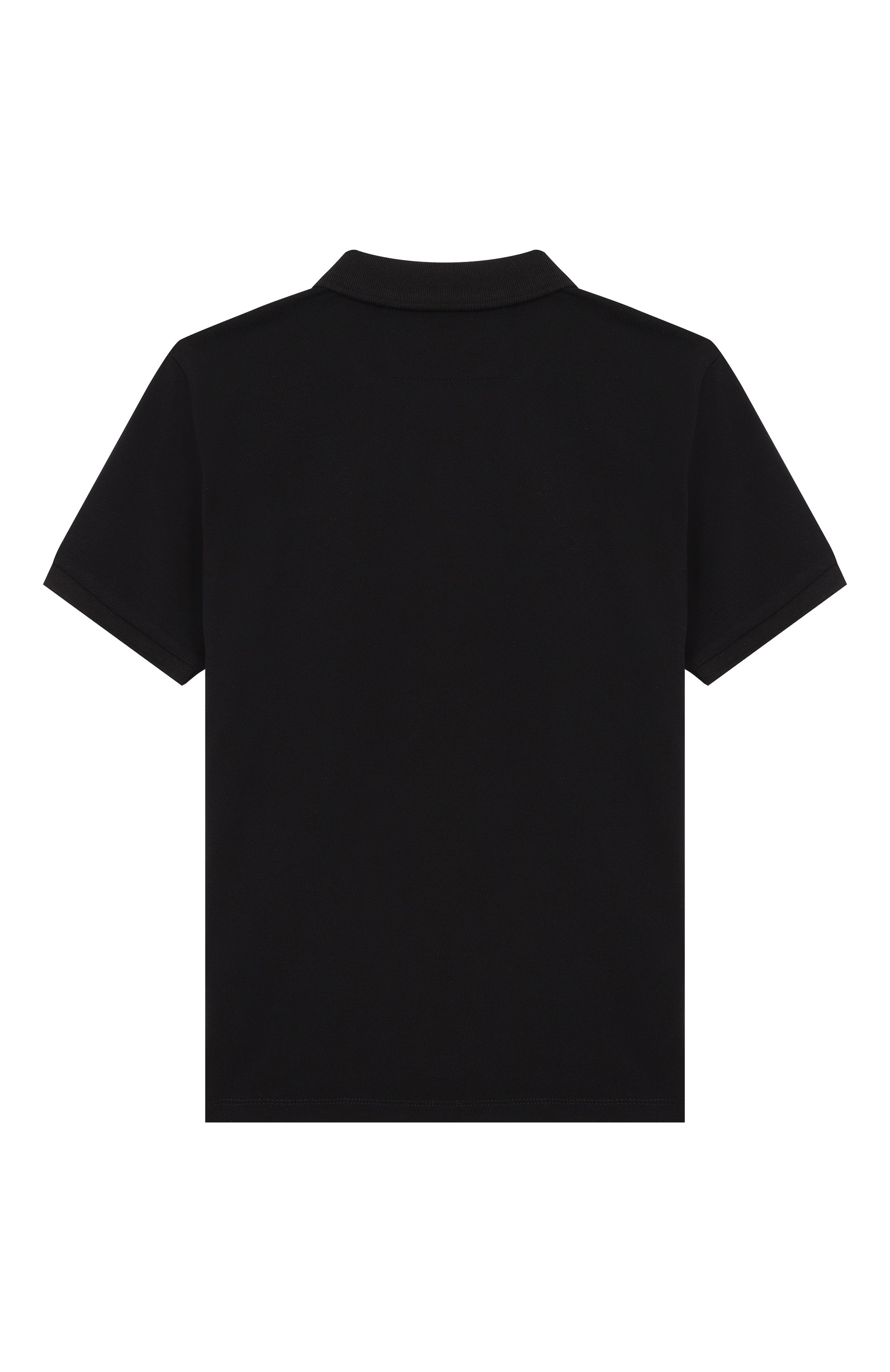 Хлопковое поло C.P. COMPANY черного цвета по цене 10800 руб., арт. C0M000/LFA04, фото 2 Хлопковое поло C.P. COMPANY, арт. C0M000/LFA04, фото 2