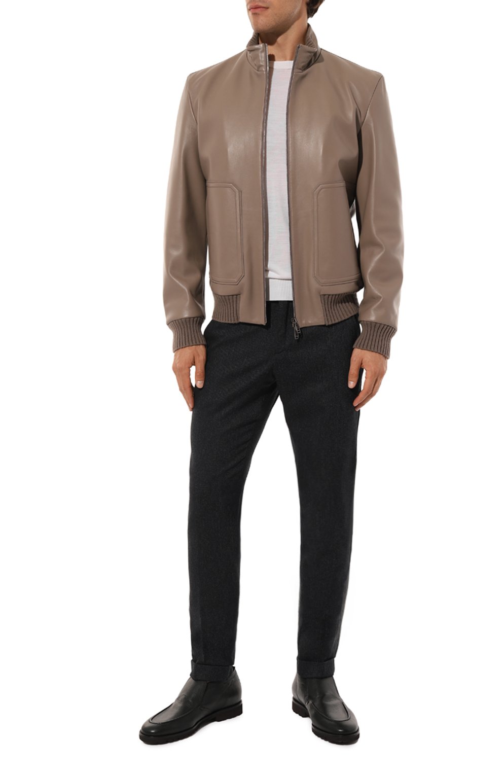 Брюки из шерсти и кашемира MARCO PESCAROLO, арт. CARACCI0L0/5034, фото 2