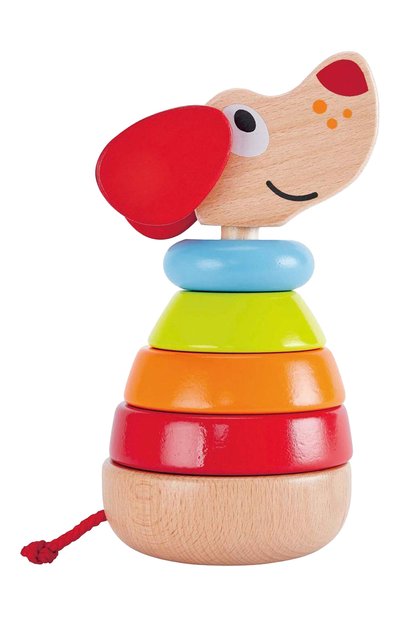 Игрушка звуковая пирамидка собака HAPE, арт. E0448_HP
