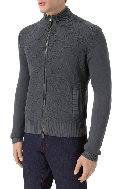 Шерстяной кардиган CANALI, арт. C1137/MK02360, фото 3