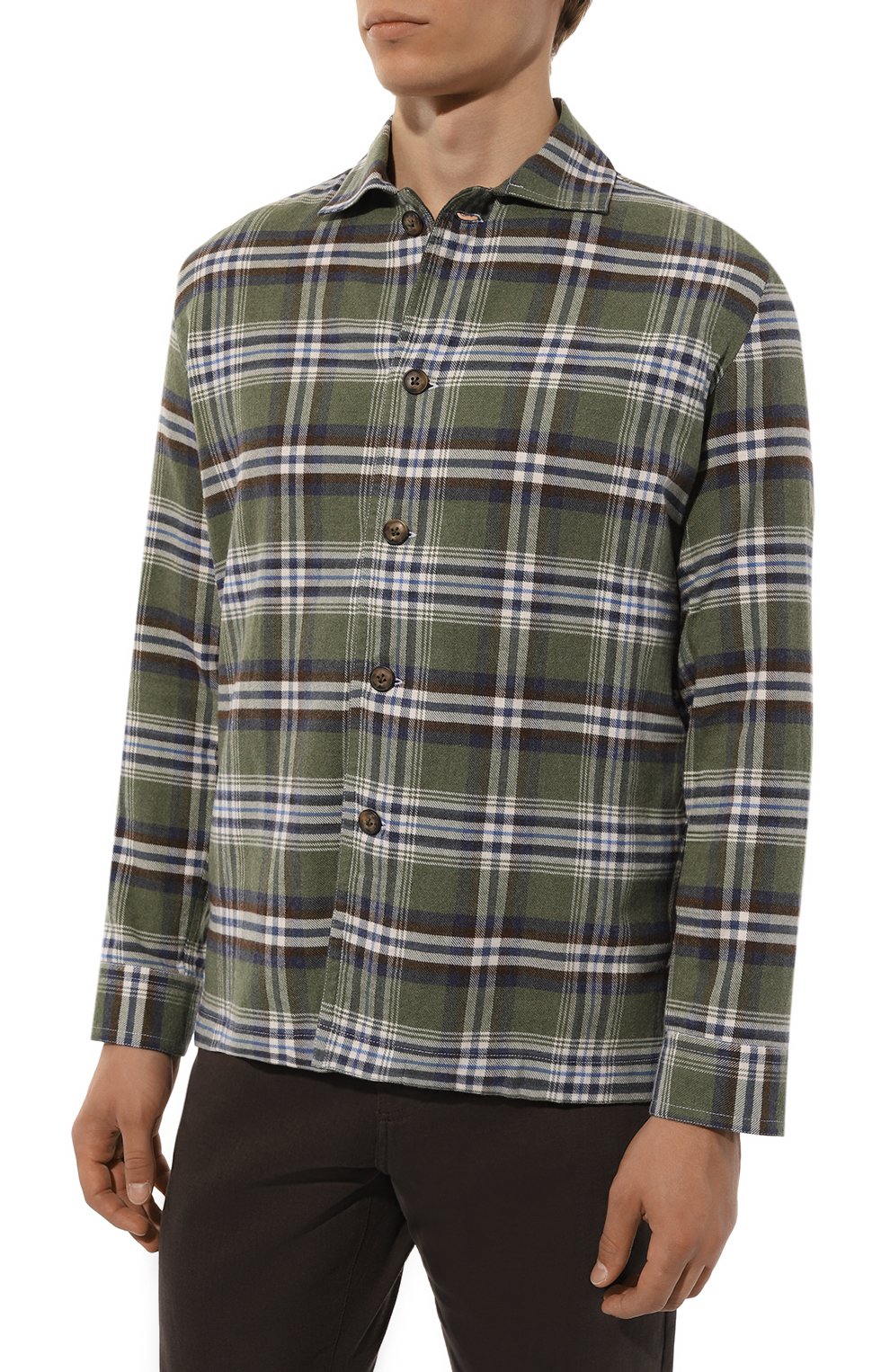 Хлопковая рубашка GIAMPAOLO, арт. GB24/41304, фото 3