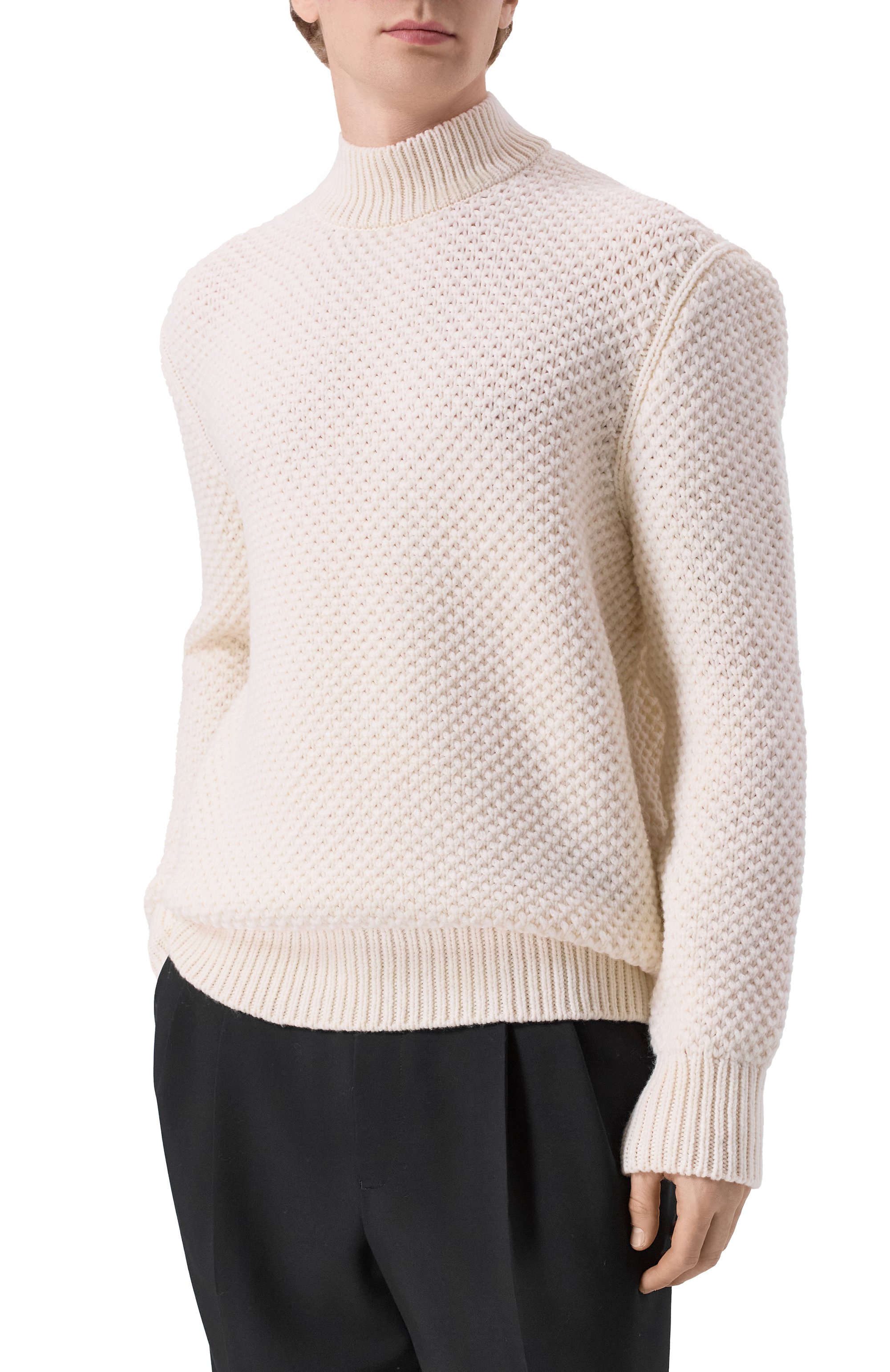 Шерстяной свитер BOSS, арт. 50550008, фото 3