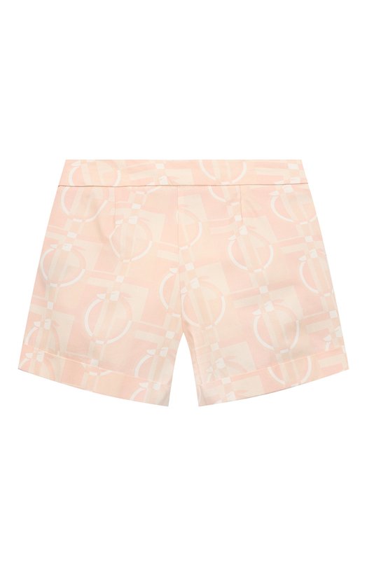 Хлопковые шорты Trussardi junior Розовый, фото 2