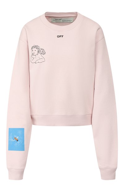 Женский хлопковый свитшот OFF-WHITE, арт. 0WBA026E190030612588