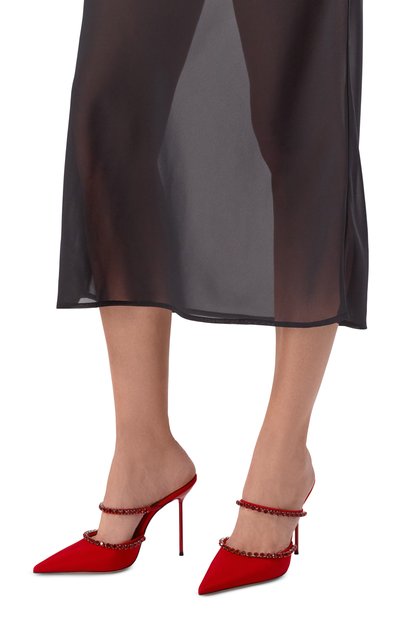 Женские атласные мюли lidia mary jane 105 PARIS TEXAS, арт. PX1820/XCPCE