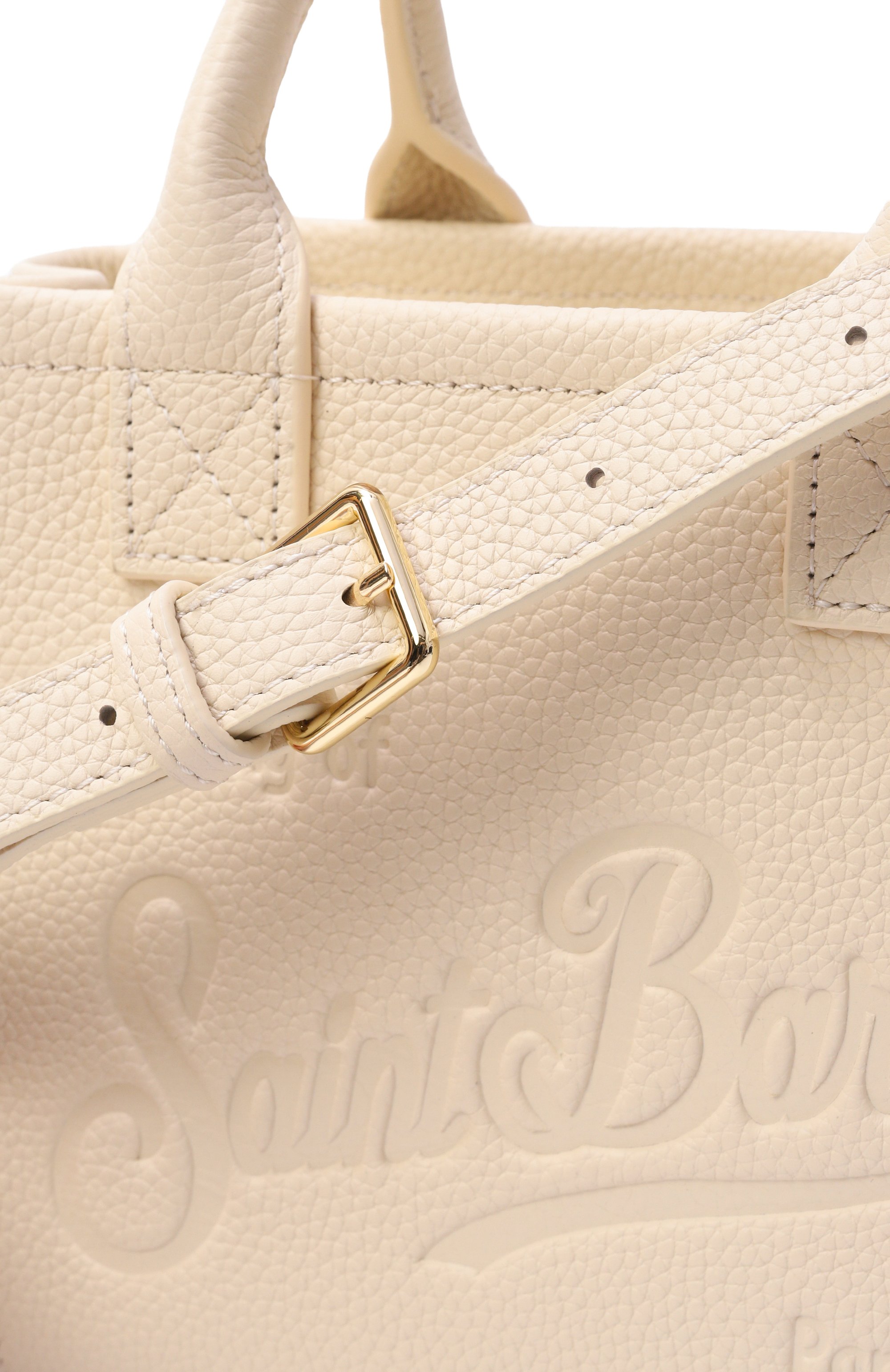 Сумка vanity mini MC2 SAINT BARTH кремового цвета по цене 37450 руб., арт. VANMI001-01516L/VANITY BAG MINI, фото 6 Сумка vanity mini MC2 SAINT BARTH, арт. VANMI001-01516L/VANITY BAG MINI, фото 6