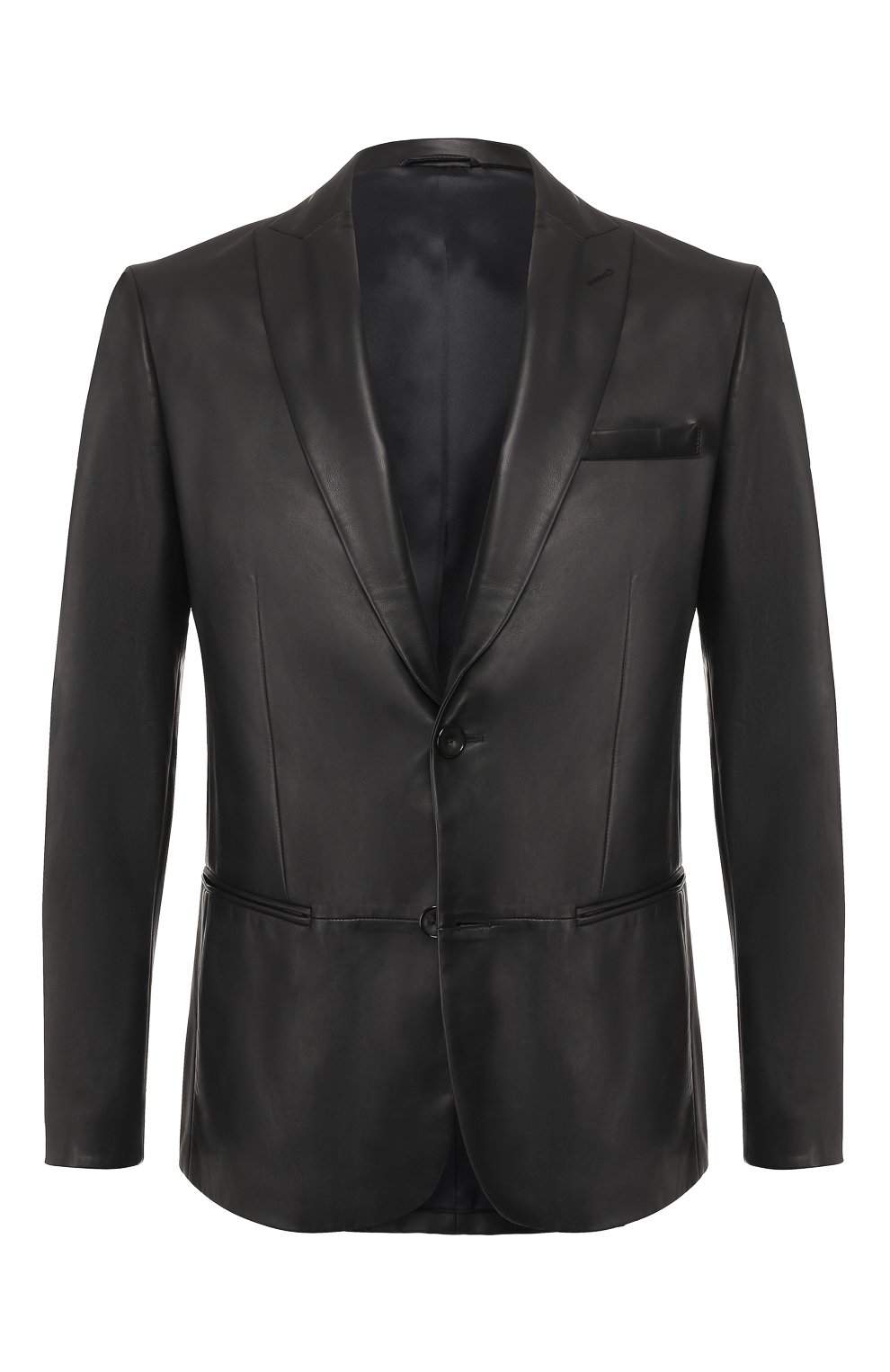 Кожаный пиджак GIORGIO ARMANI, арт. 4SG04P/4SP26, фото 1
