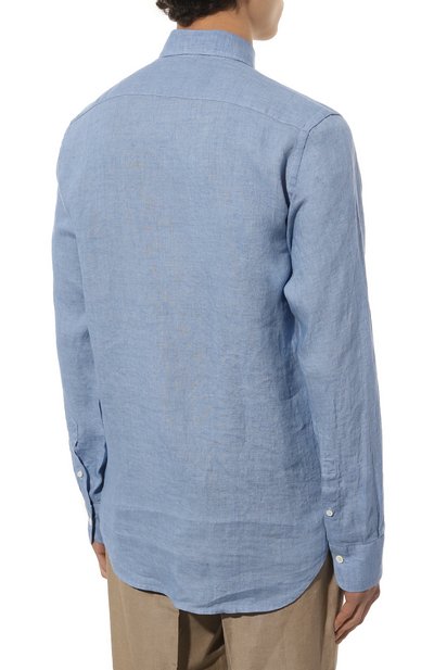 Льняная рубашка CANALI, арт. L7B1/GL02857, фото 4