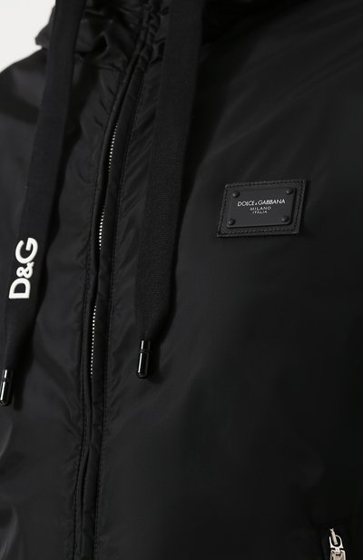 Бомбер на молнии с капюшоном DOLCE & GABBANA, арт. G9LH0T/FUMQG, фото 5
