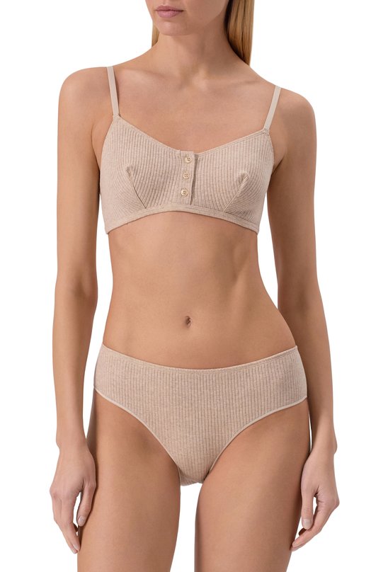 Хлопковые трусы-слипы DNUD Paris L934CU Бежевый  L934CU Фото 2