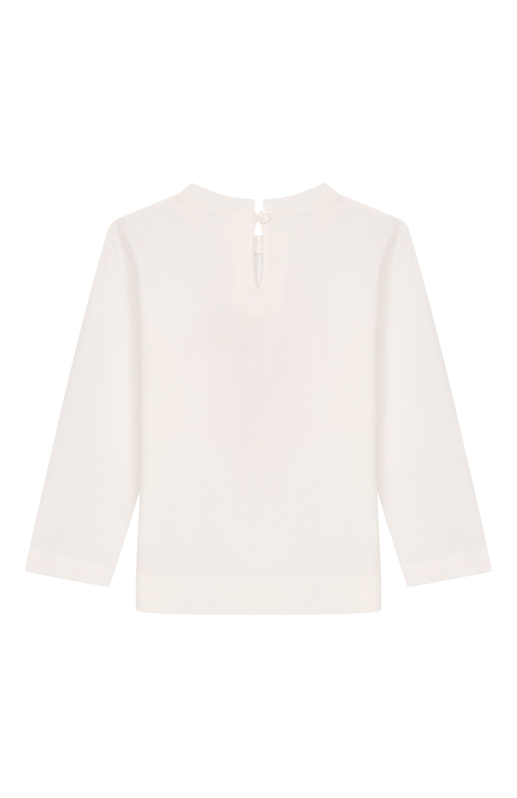 Хлопковый лонгслив MONNALISA, арт. 39F602, фото 2