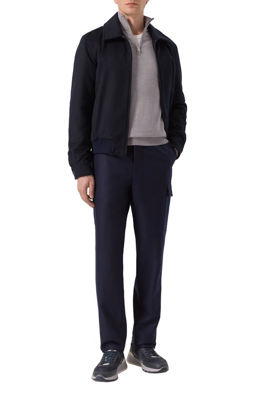 Шерстяной джемпер Andrea Campagna M5625-6688 Серый  M5625-6688 Фото 2