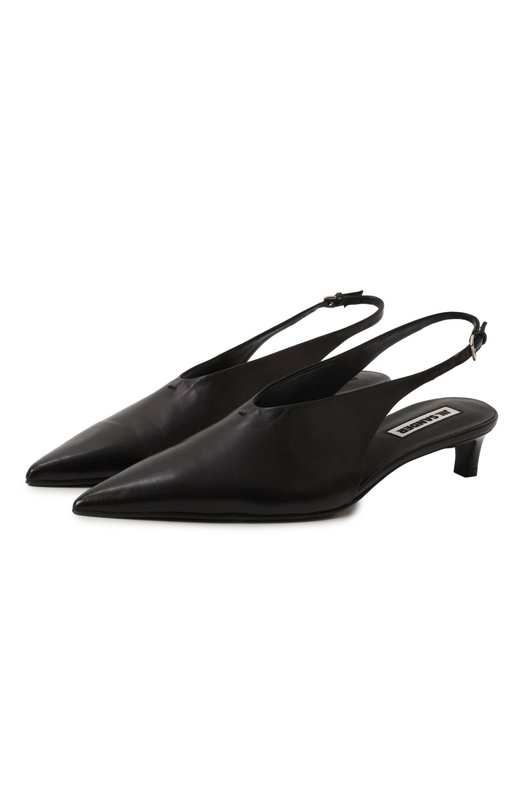 Кожаные туфли Jil Sander J15WP0128/P8226 Чёрный J15WP0128/P8226