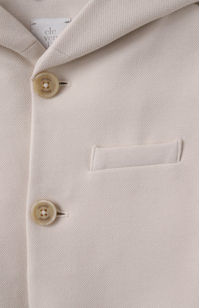 Хлопковый пиджак ELEVENTY, арт. EW2Q24/J0247/10-16, фото 3