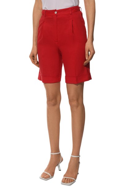 Шорты изо льна и вискозы KITON, арт. D51115K09T84, фото 3