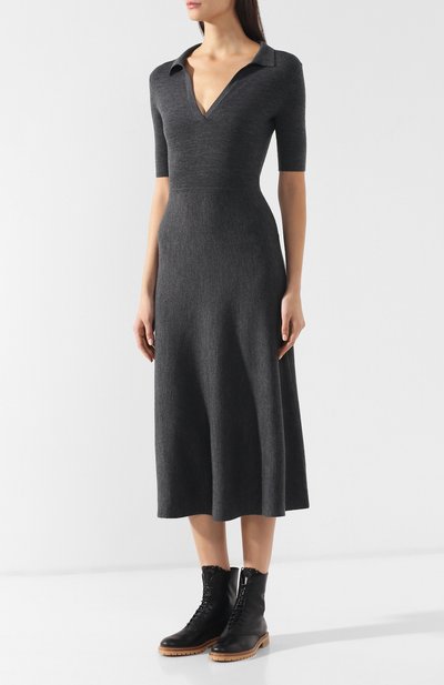 Платье из шерсти и кашемира GABRIELA HEARST, арт. R19GH917, фото 3