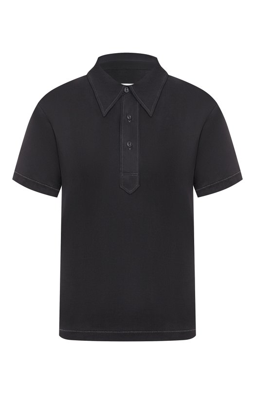 Поло Maison Margiela S51GL0066/M20171 Чёрный S51GL0066/M20171