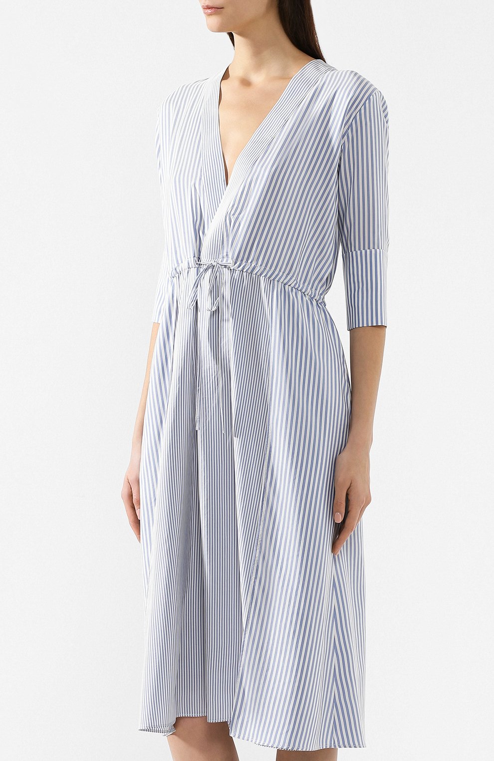 Шелковое платье JIL SANDER NAVY, арт. JNWM5003C/JM2847B, фото 3